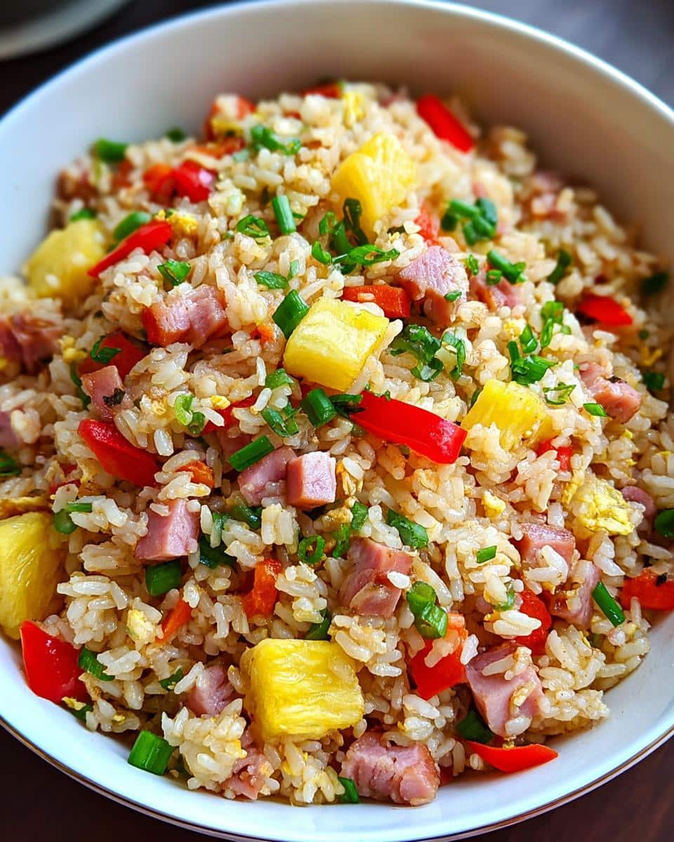 Hawaiian Fried Rice - detail 2