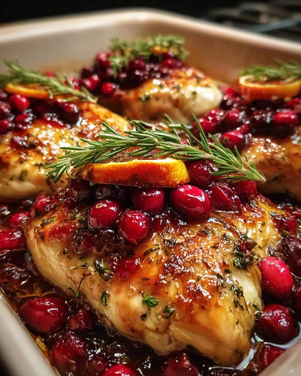 Holiday Cranberry Chicken Bake - detail 1