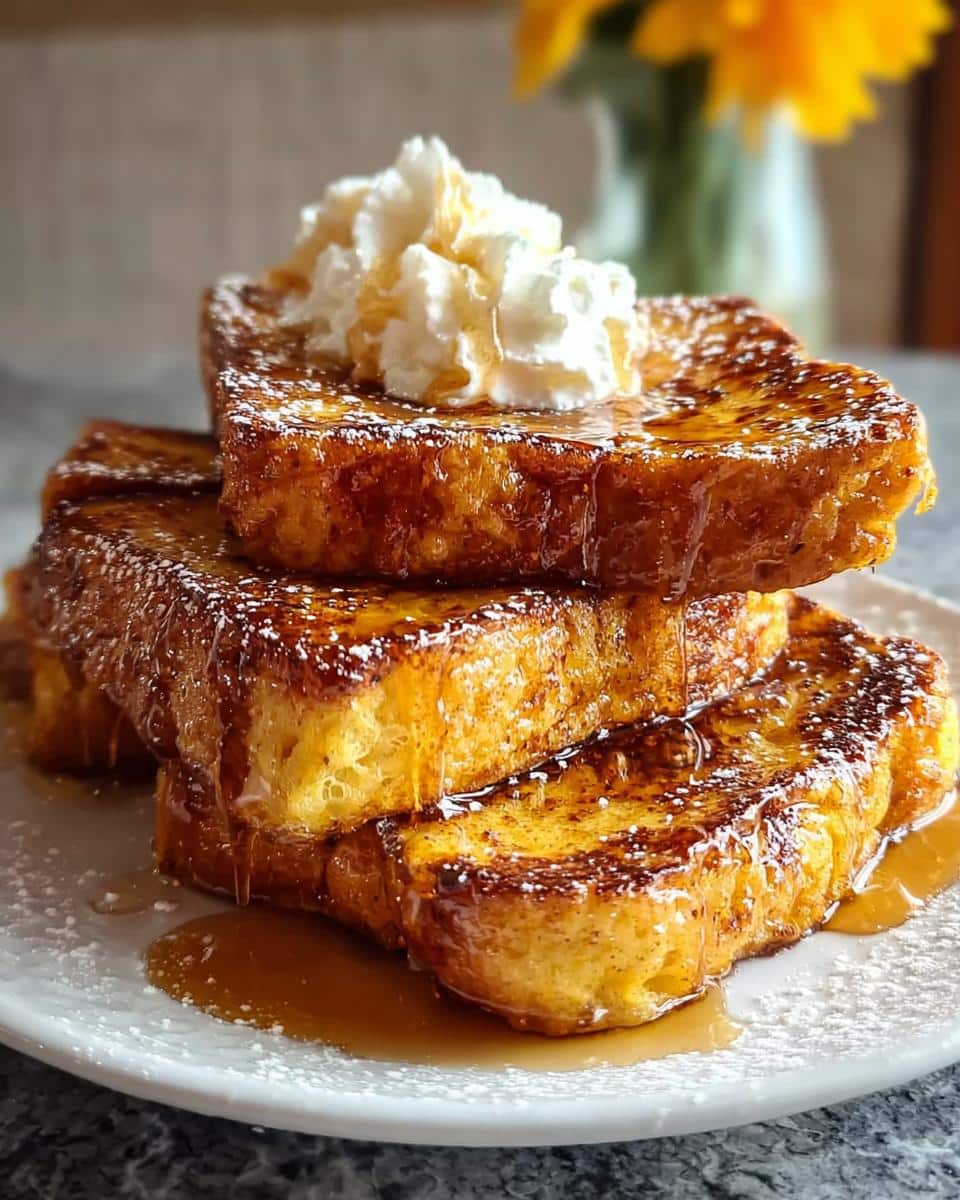 Holiday Eggnog French Toast - detail 1