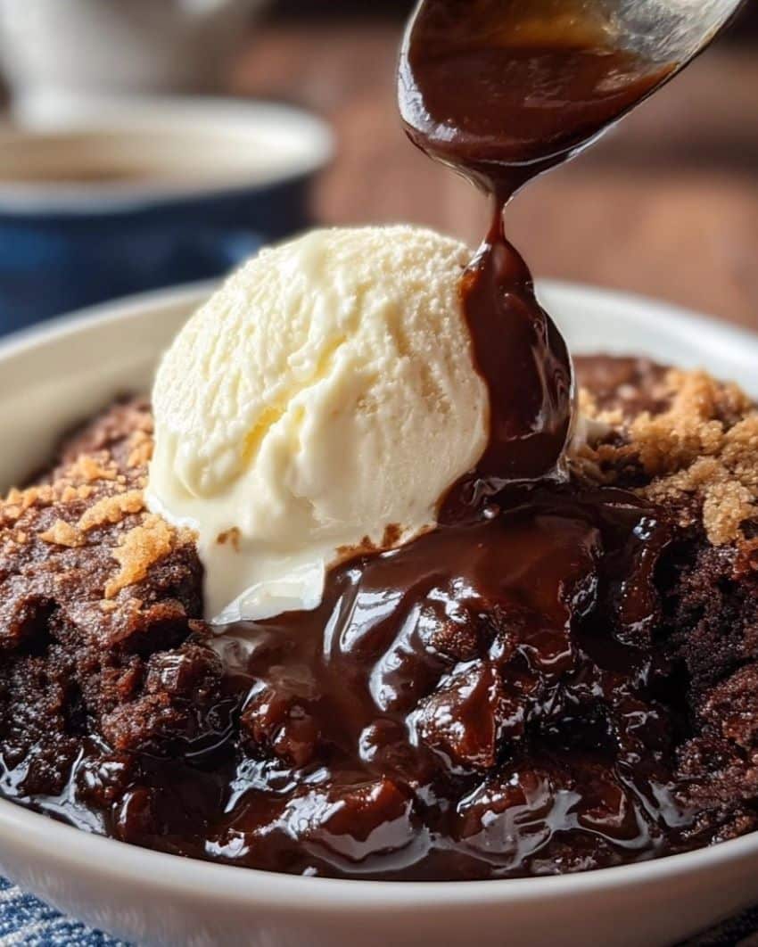 Homemade Chocolate Cobbler