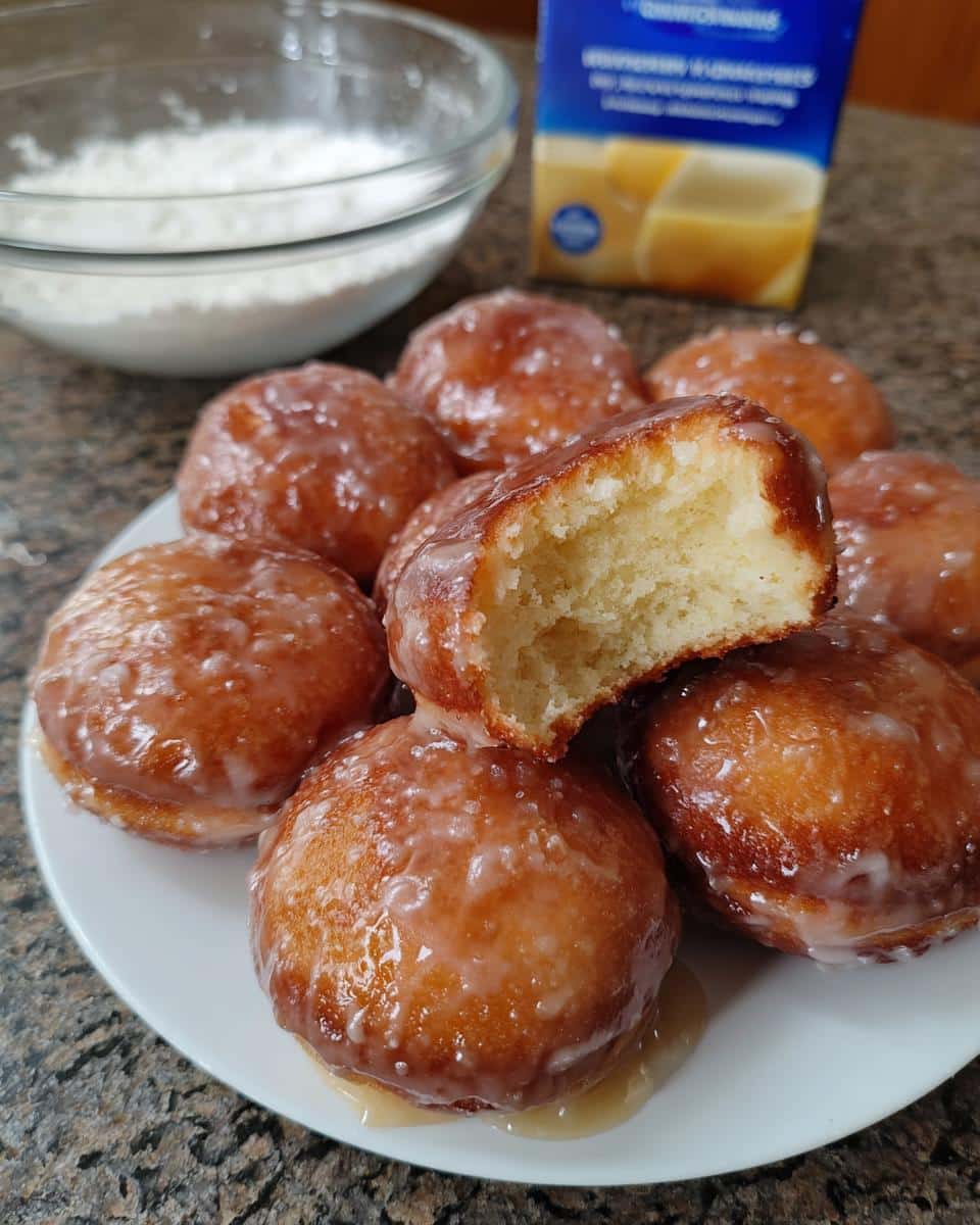 Homemade Krispy Kremes - detail 2