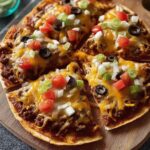 Homemade Mexican Pizza