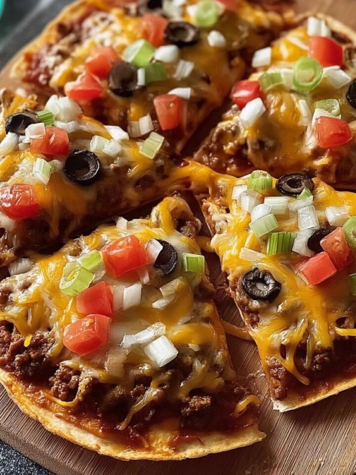 Homemade Mexican Pizza