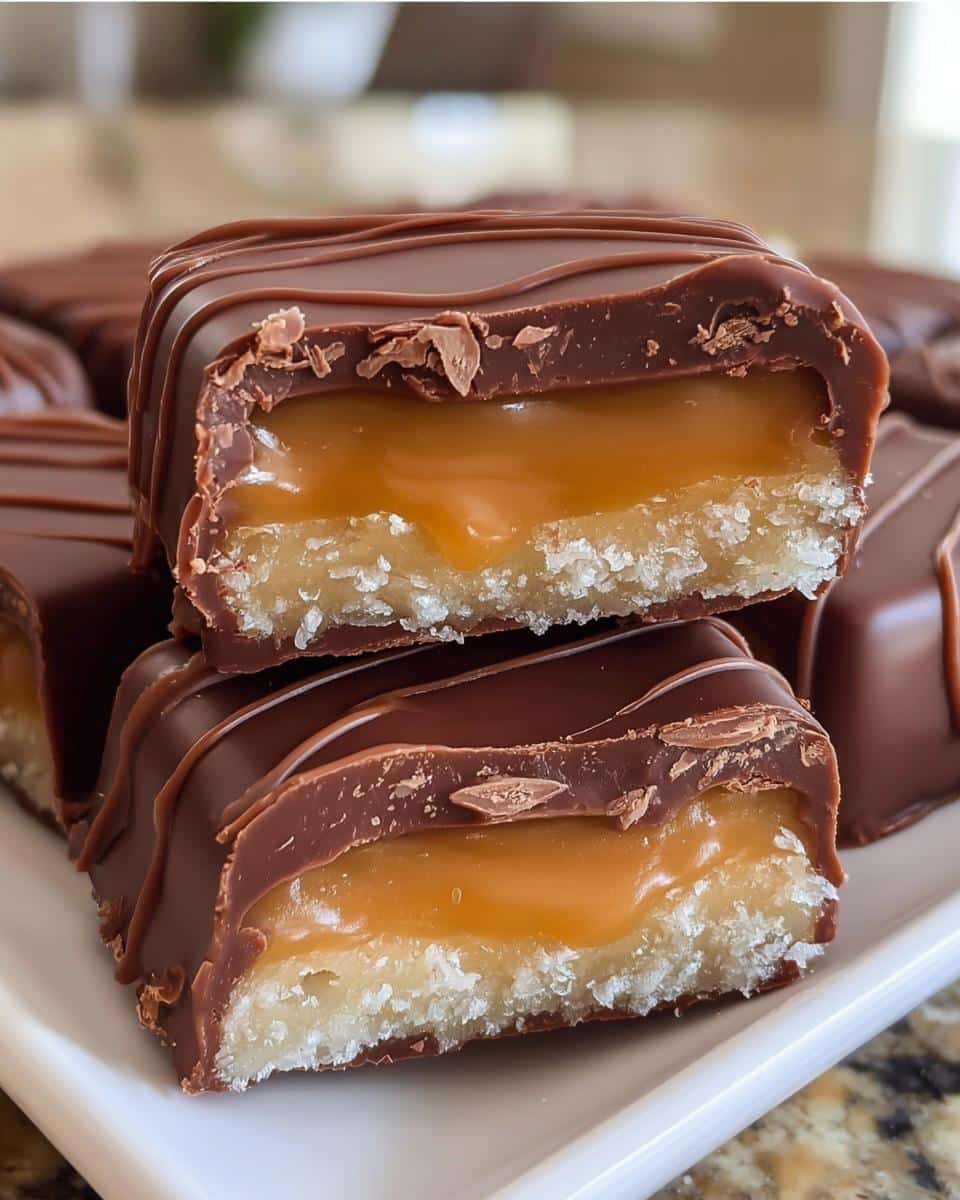 Homemade Milky Way Bars Treat - detail 1