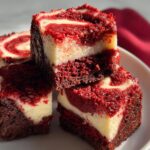 Homemade Red Velvet Brownie Bites