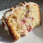Homemade Strawberry Italian Cream Pound Cake