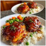 Honey BBQ Chicken Rice