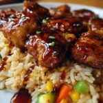 Honey BBQ Chicken Rice