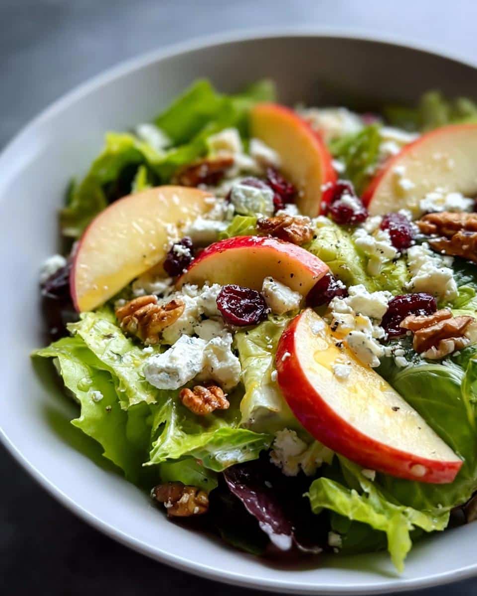 Honeycrisp Apple and Feta Salad - detail 1