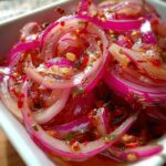 Hot Honey Pickled Red Onions
