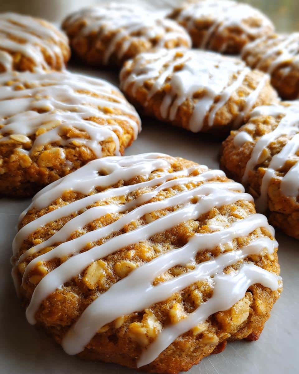 Iced Oatmeal Cookies - detail 1