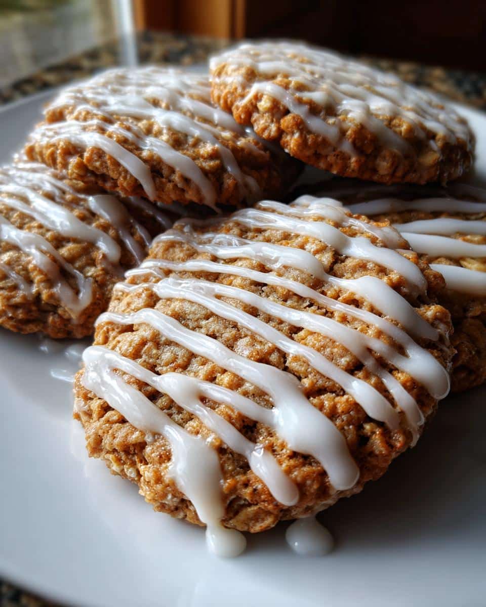 Iced Oatmeal Cookies - detail 2