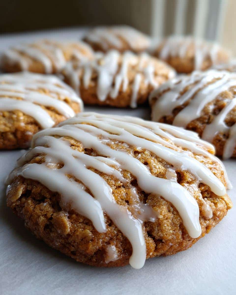 Iced Oatmeal Cookies - detail 3