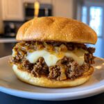 Irresistible French Onion Beef Sloppy Joes