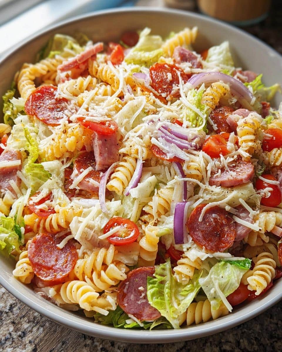 Italian Grinder Pasta Salad - detail 1