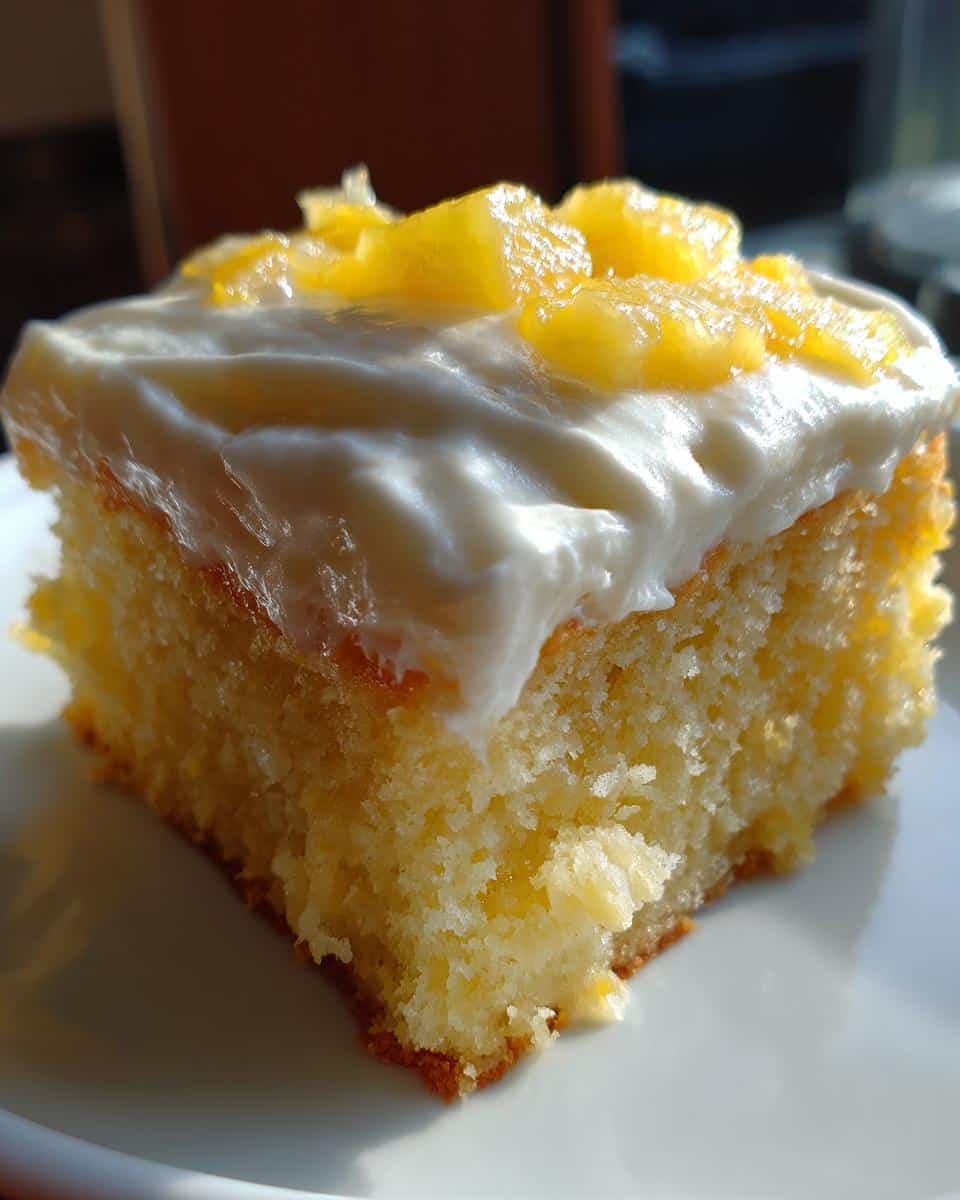 Juicy Pineapple Heaven Cake