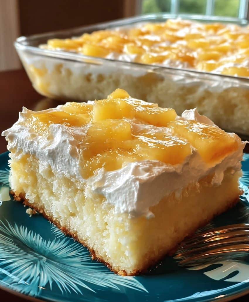 Juicy Pineapple Heaven Cake