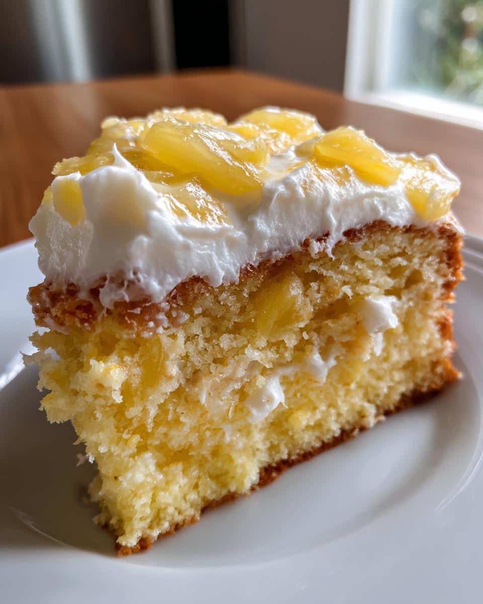 Juicy Pineapple Heaven Cake