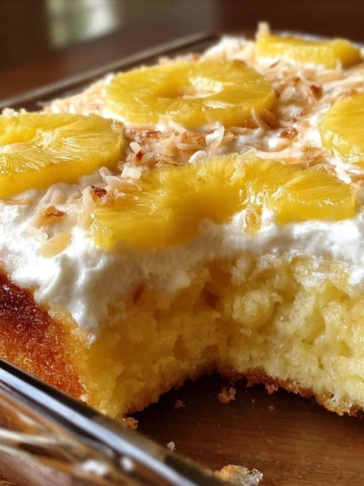 Juicy Pineapple Heaven Cake