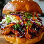 Korean BBQ Chicken Sandwich