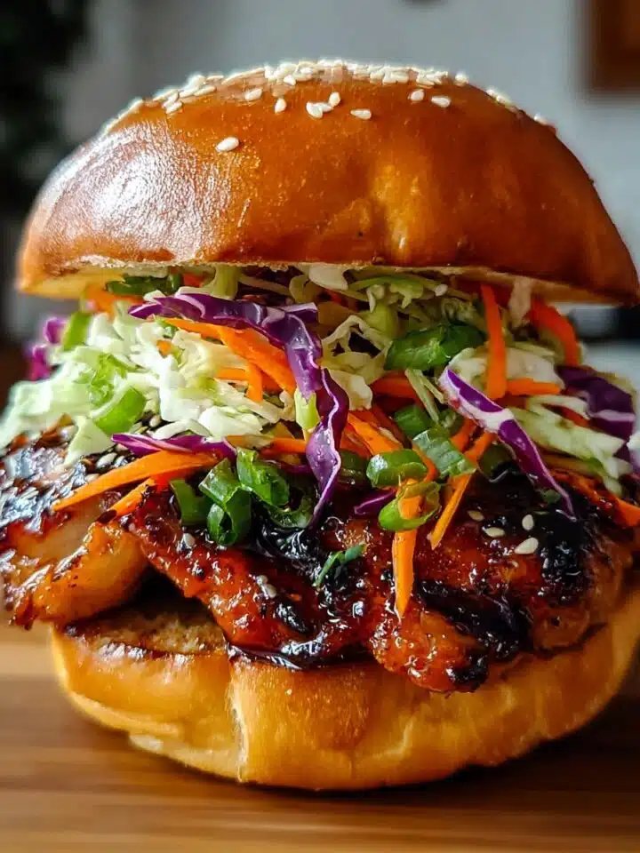 Korean BBQ Chicken Sandwich