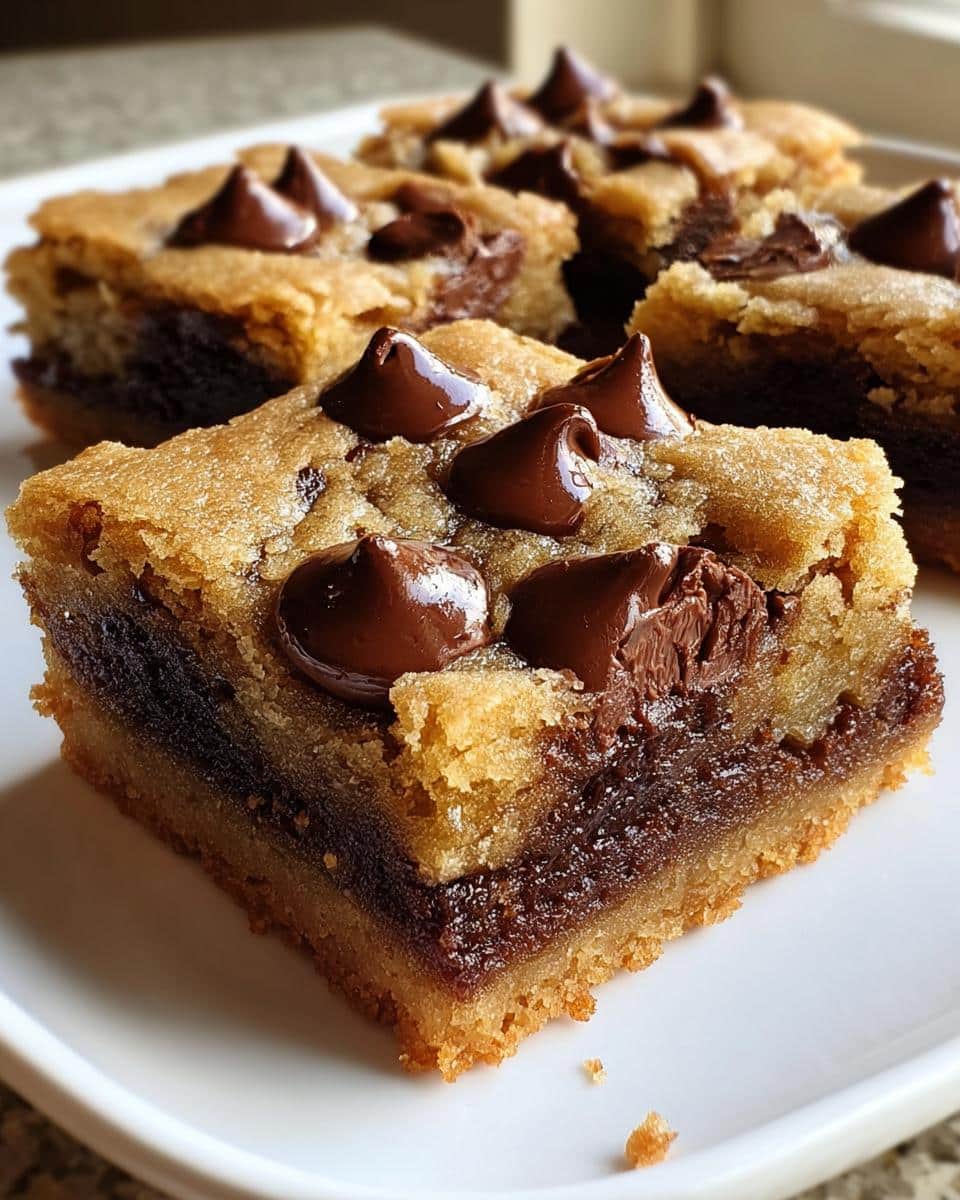 Lazy Chocolate Chip Cookie Bars - detail 1