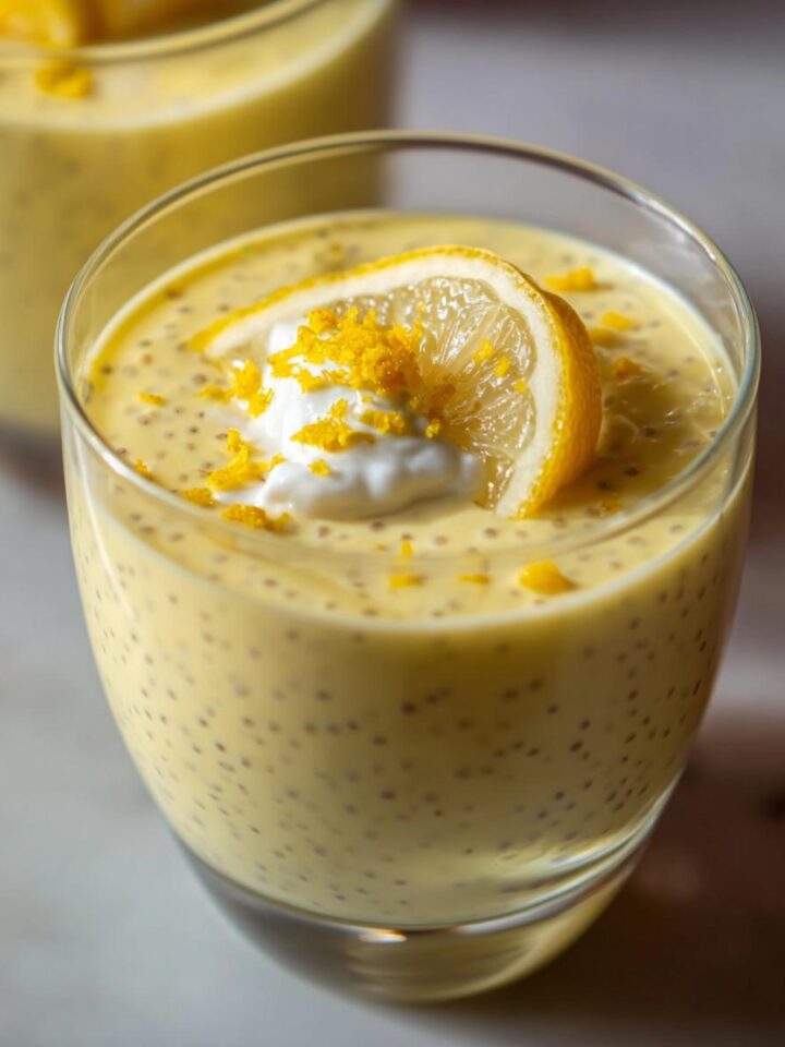 Lemon Cream Chia Pudding