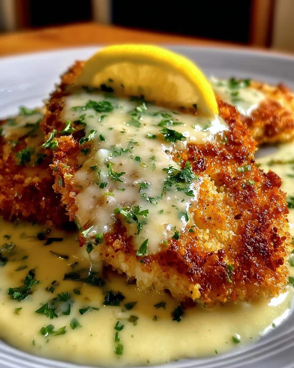 Lemon Pecorino Crusted Chicken - detail 1