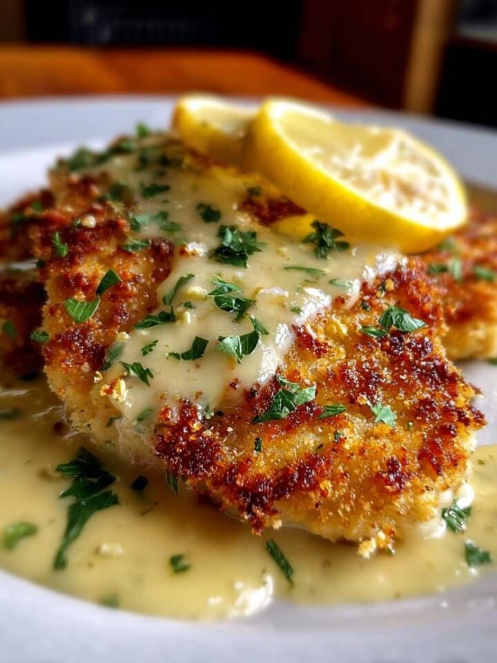 Lemon Pecorino Crusted Chicken