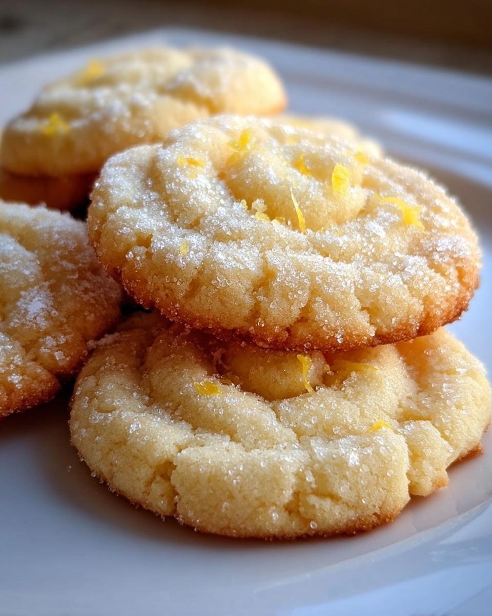 Lemon Sugar Cookies - detail 1