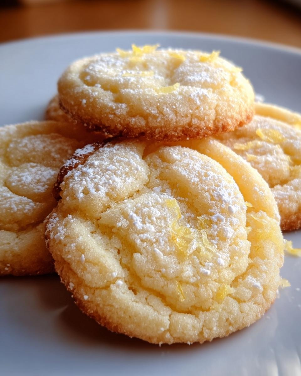 Lemon Sugar Cookies - detail 2
