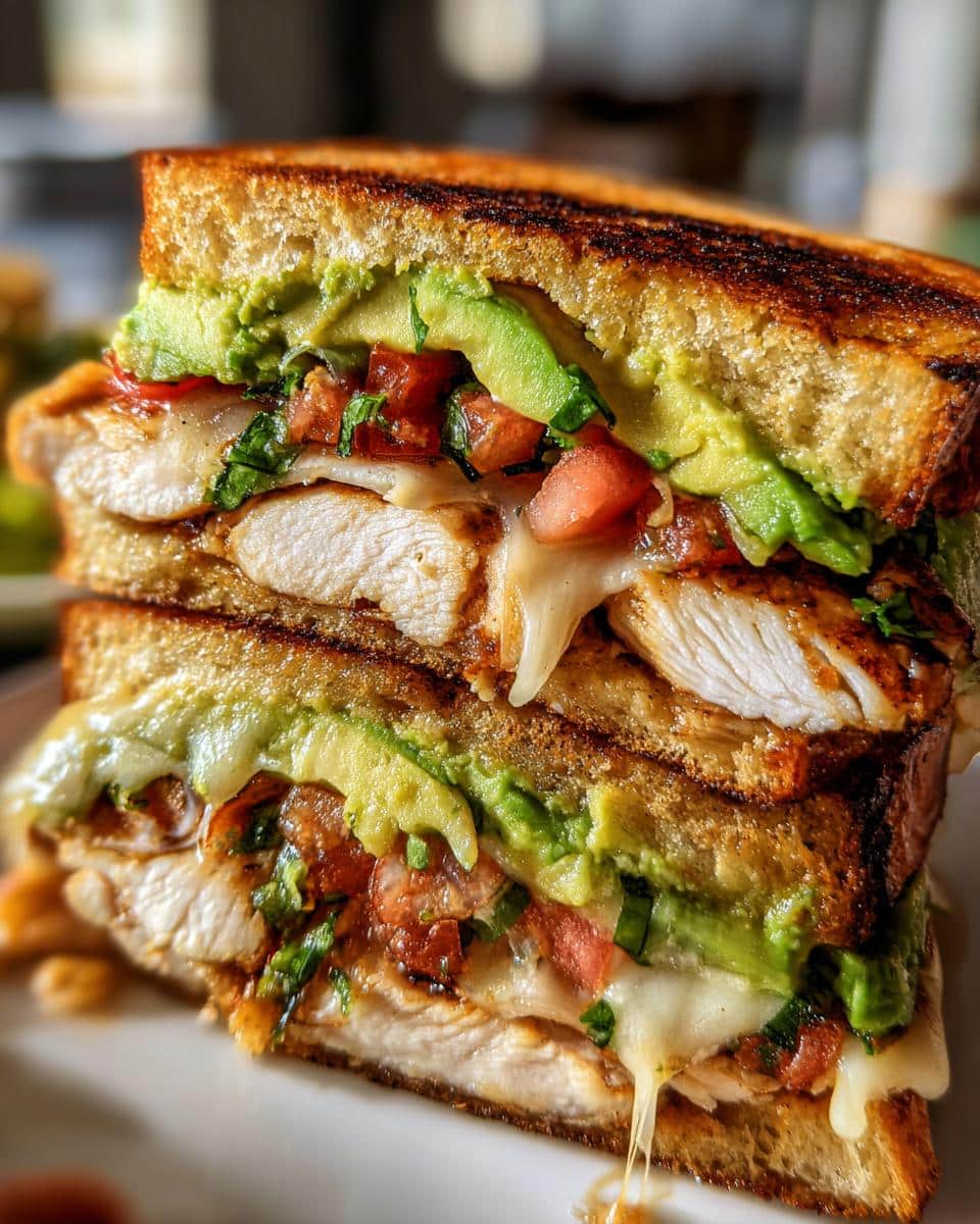 Loaded Chicken & Avocado Sandwich - detail 1