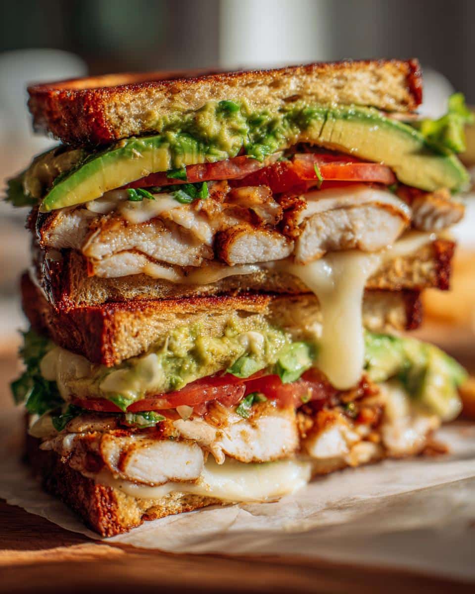 Loaded Chicken & Avocado Sandwich - detail 2