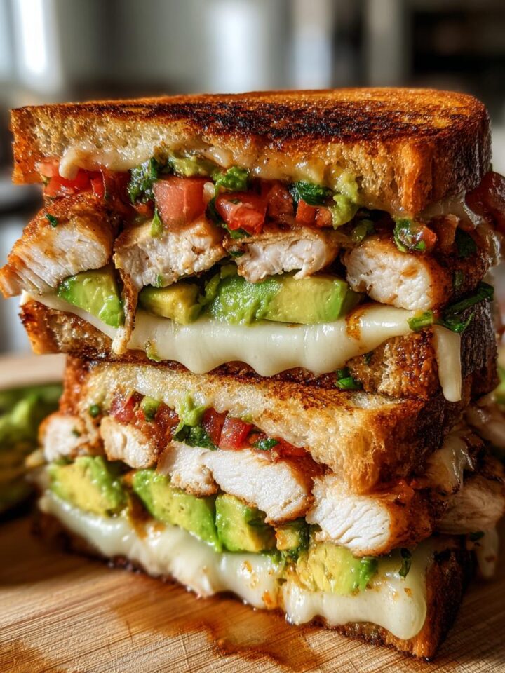 Loaded Chicken & Avocado Sandwich