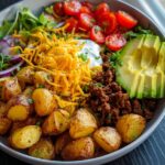 Loaded Potato Taco Bowl