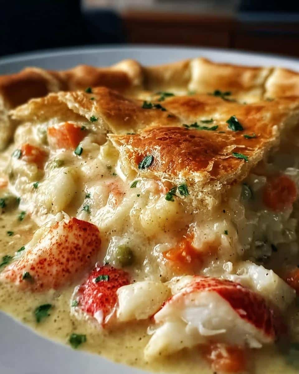 Lobster Pot Pie - detail 1