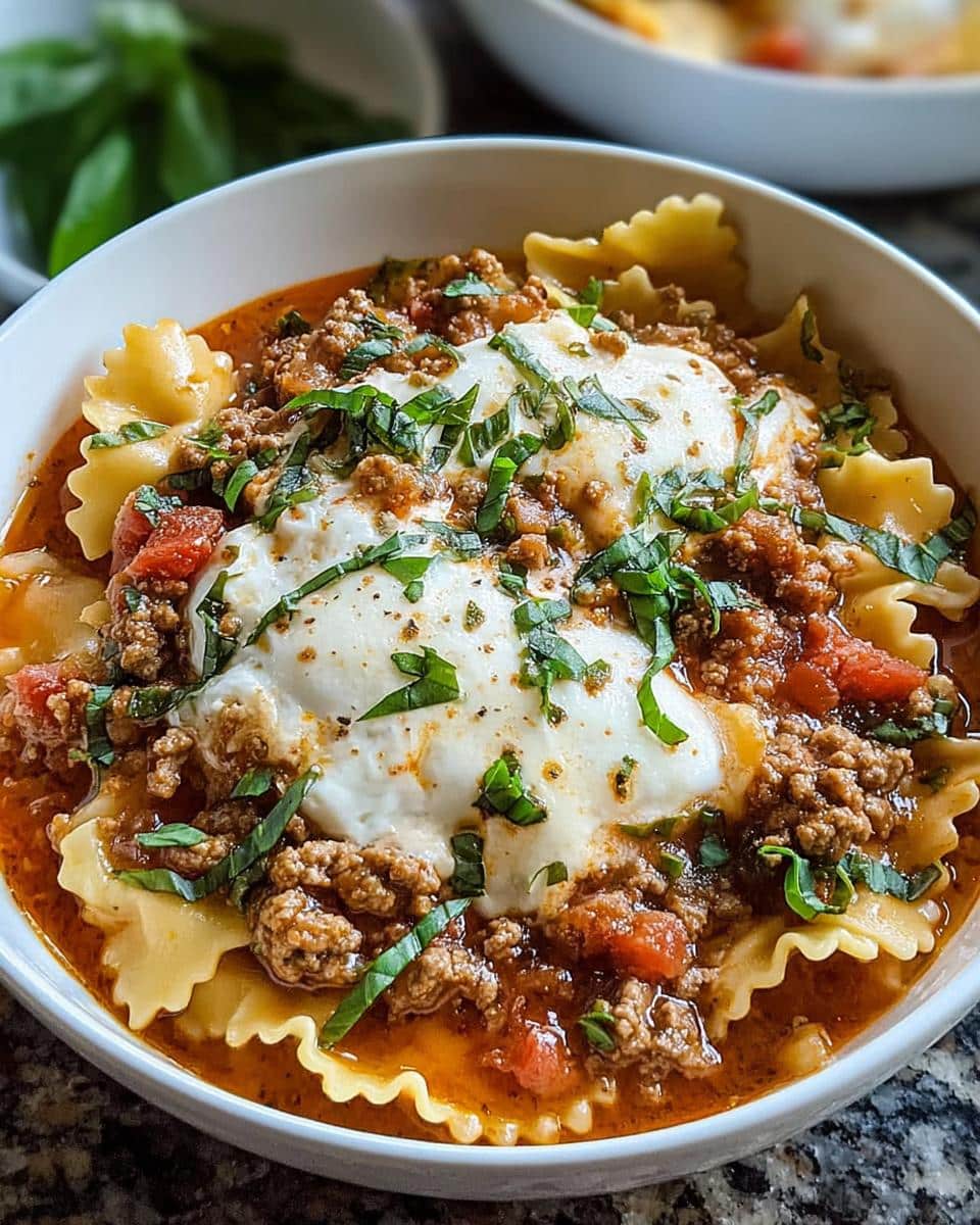 Magical Lasagna Soup - detail 2