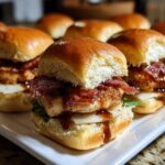 Maple Chicken Bacon Sliders