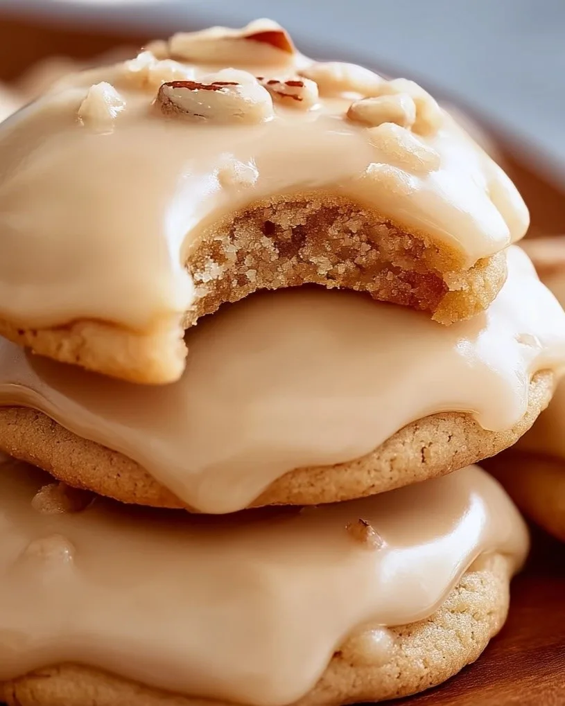 Maple Cookies With Maple Icing