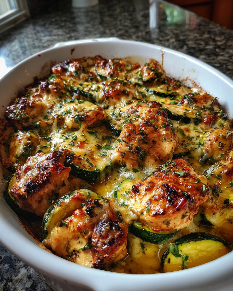Mediterranean Chicken Zucchini Bake - detail 1