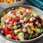 Mediterranean Dense Bean Salad