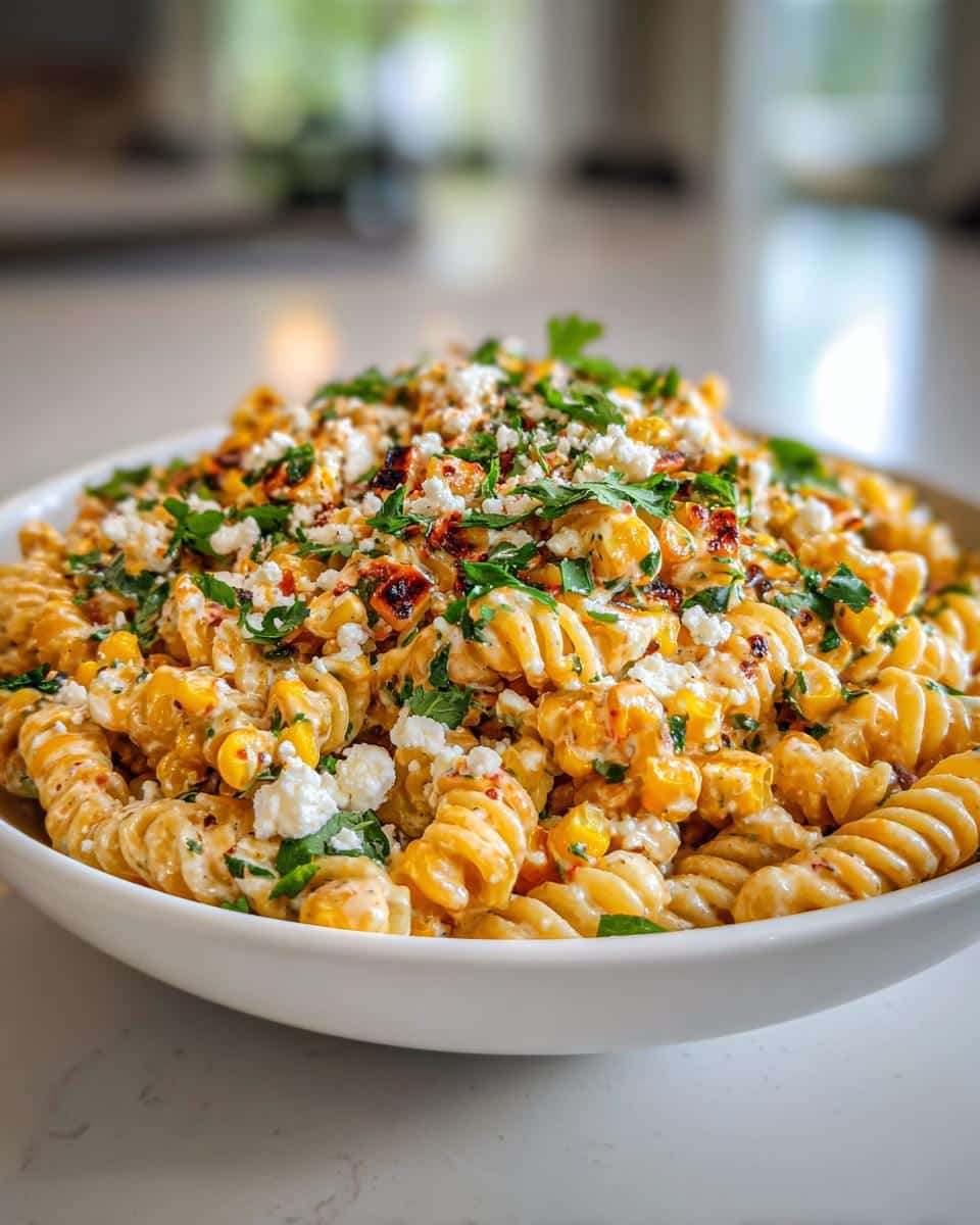 Mexican Street Corn Pasta Salad - detail 1