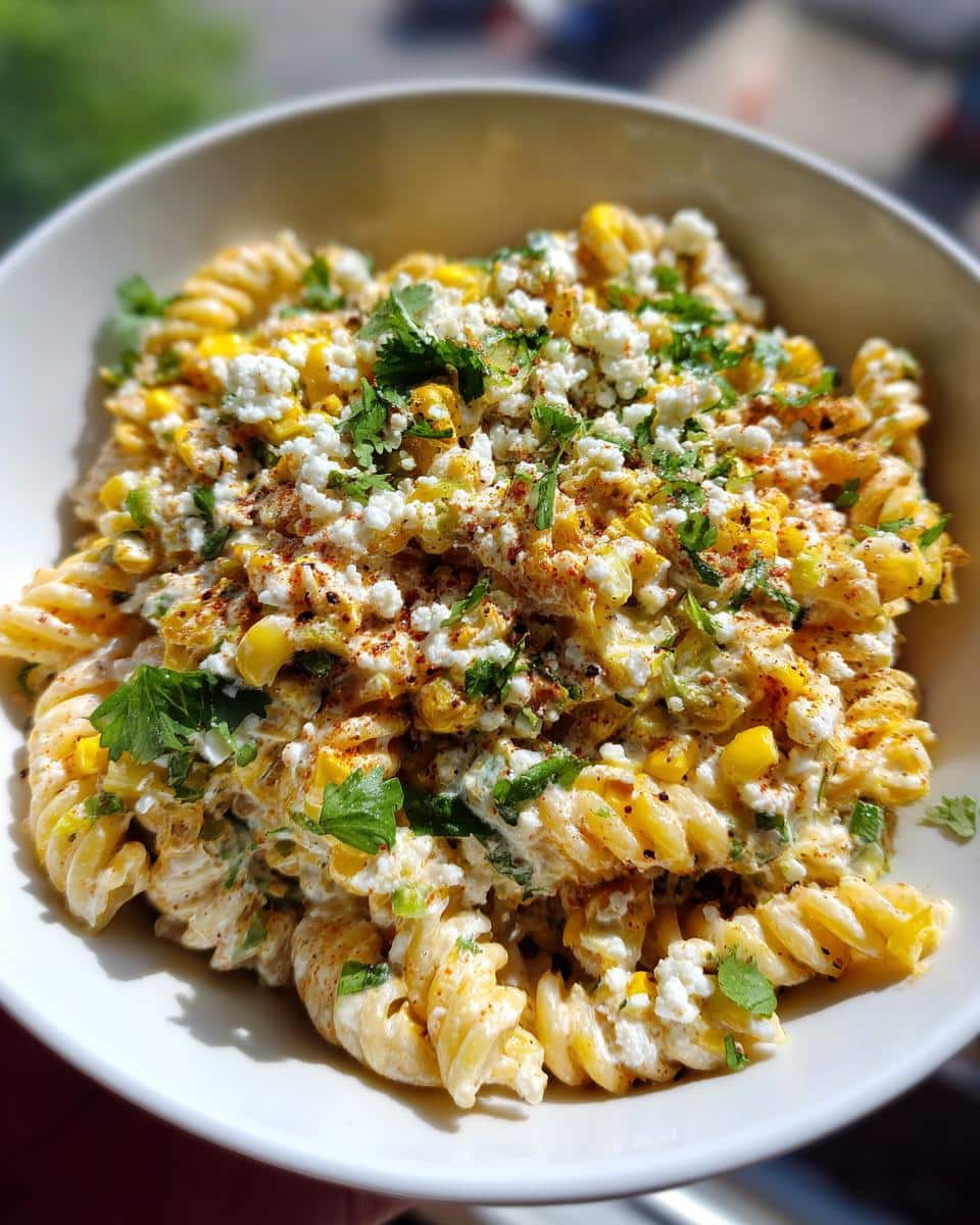 Mexican Street Corn Pasta Salad - detail 3