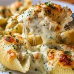 Million Dollar Chicken Alfredo Stuffed Shells