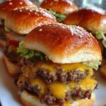 Mini Beef Cheeseburgers