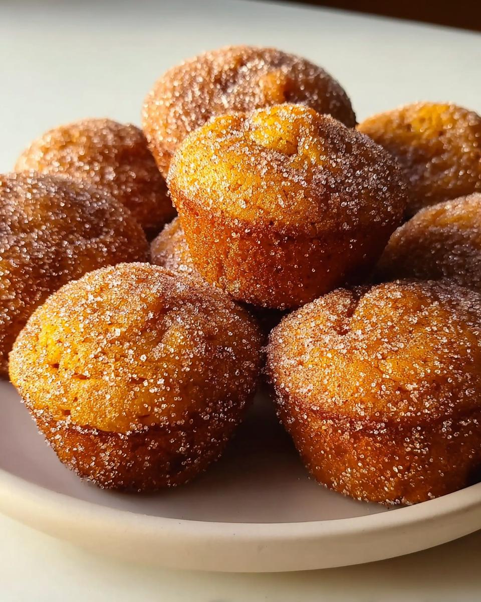 Mini Pumpkin Muffins - detail 1