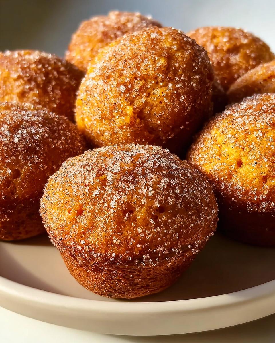 Mini Pumpkin Muffins - detail 2