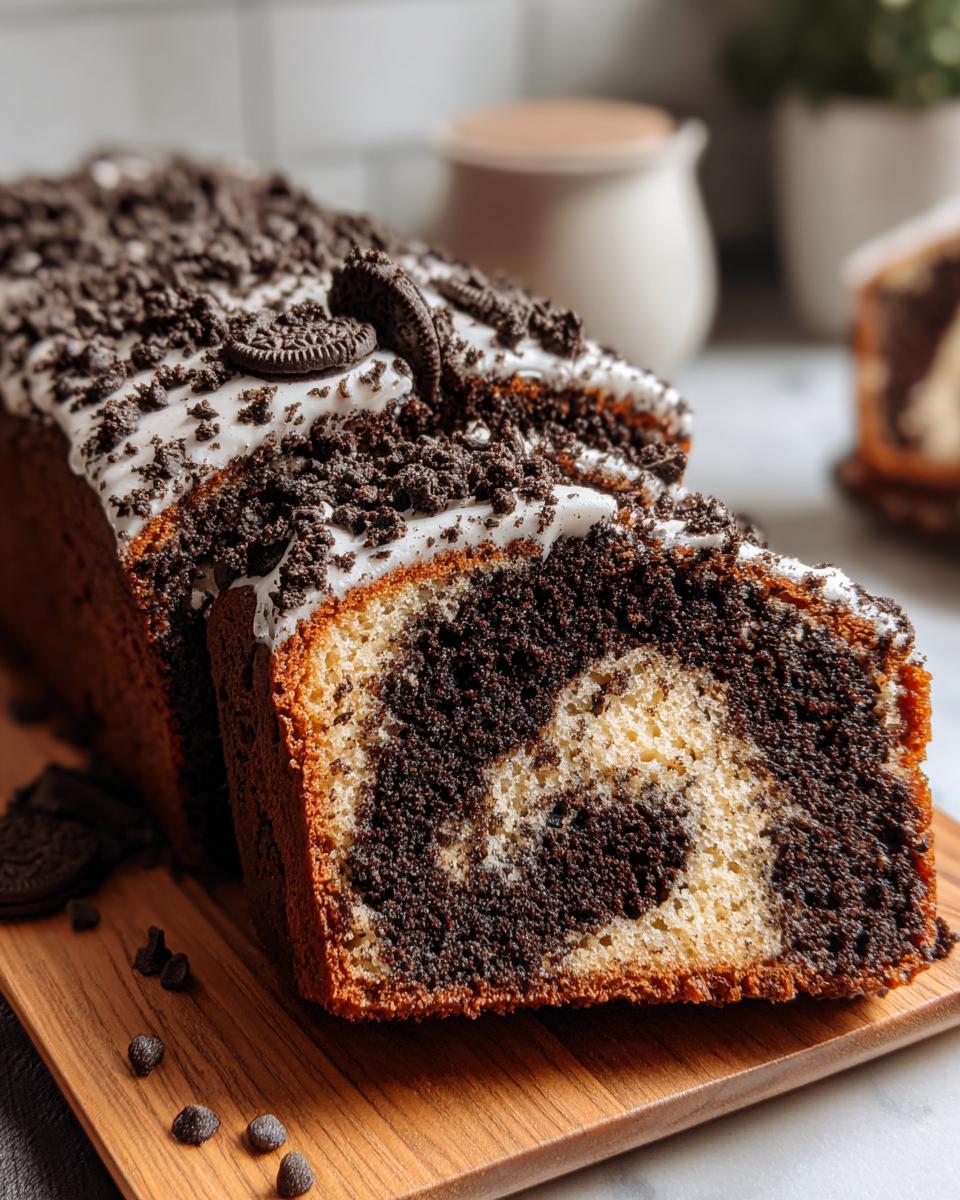 Moist Oreo Pound Cake - detail 2