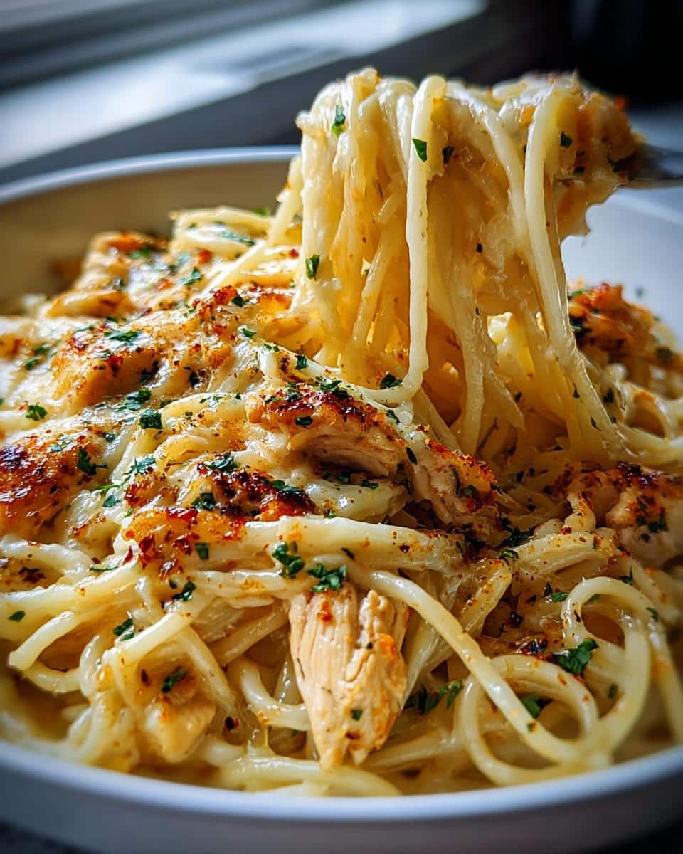 Monterey Chicken Spaghetti - detail 1