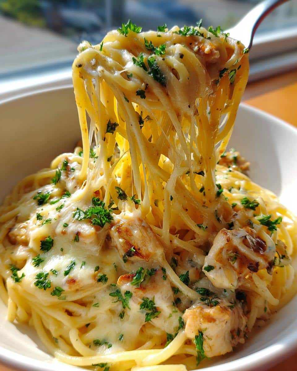 Monterey Chicken Spaghetti - detail 2